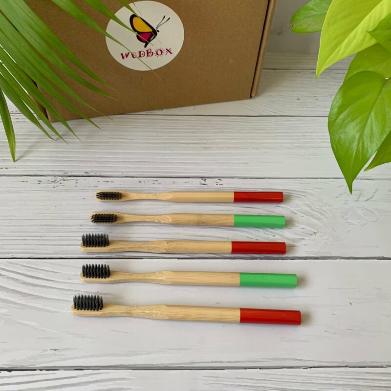 Bamboo Toothbrush (Round Shaped)