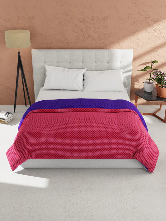 Ultra Soft Microfiber Reversible Comforter For All Weather