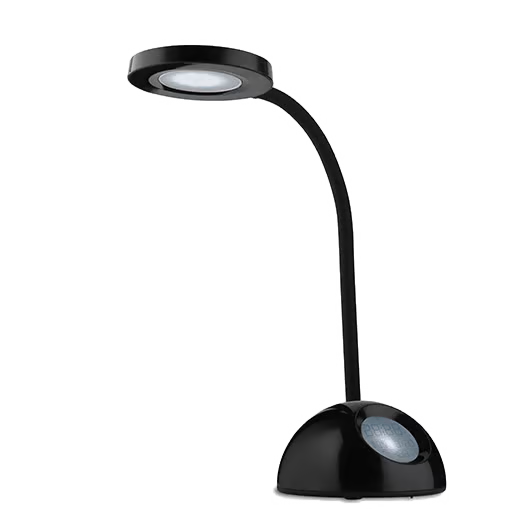 Digital Calendar Table Lamp (Mellow LED, 7W (Black)