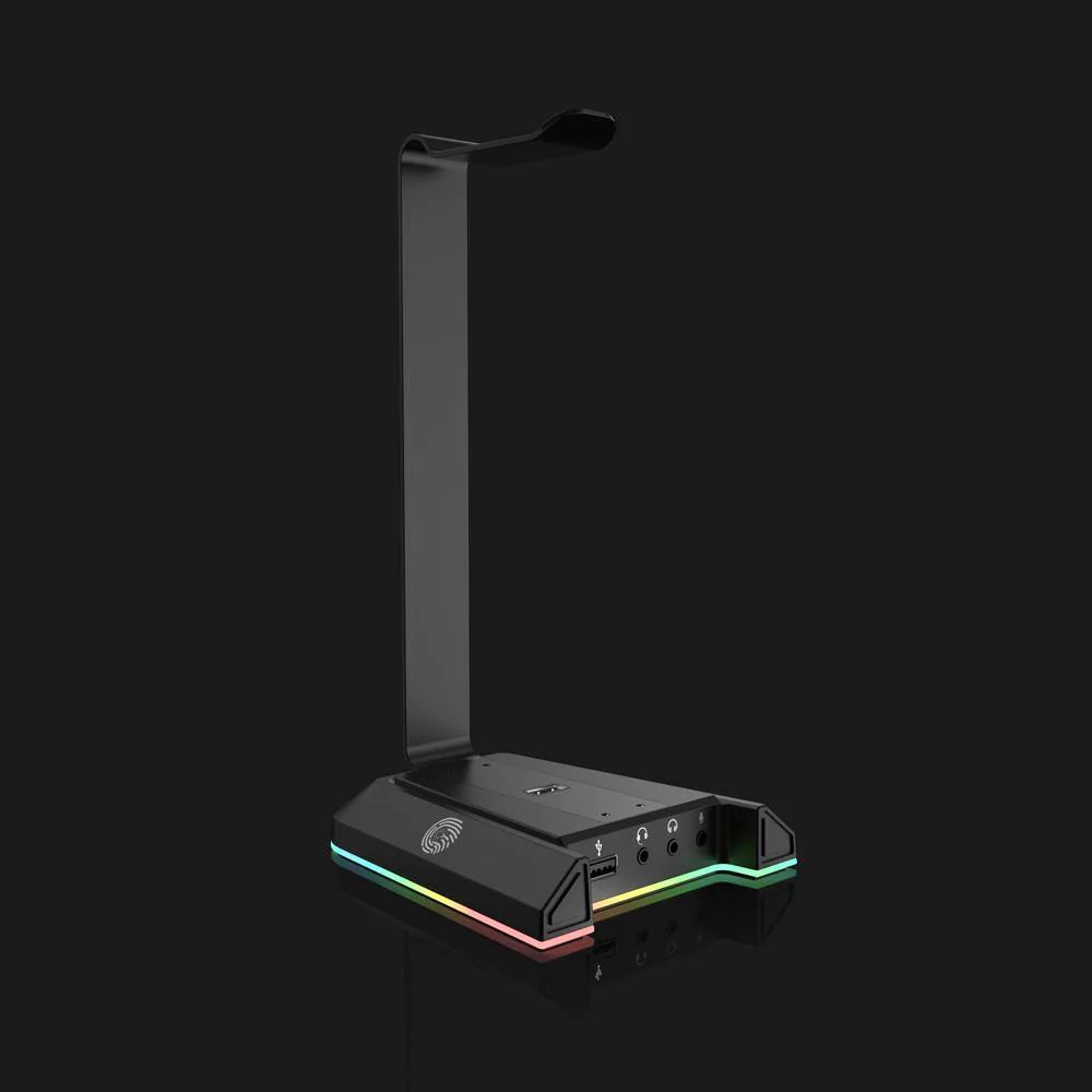 W1 RGB Headset Stand with 7.1 Virtual Surround Sound