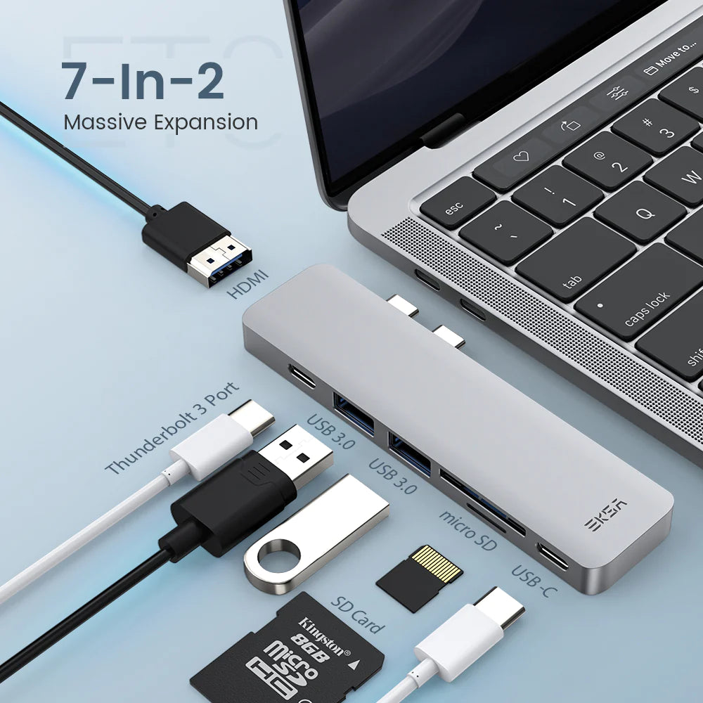 ET8 USB C Hub Adapter