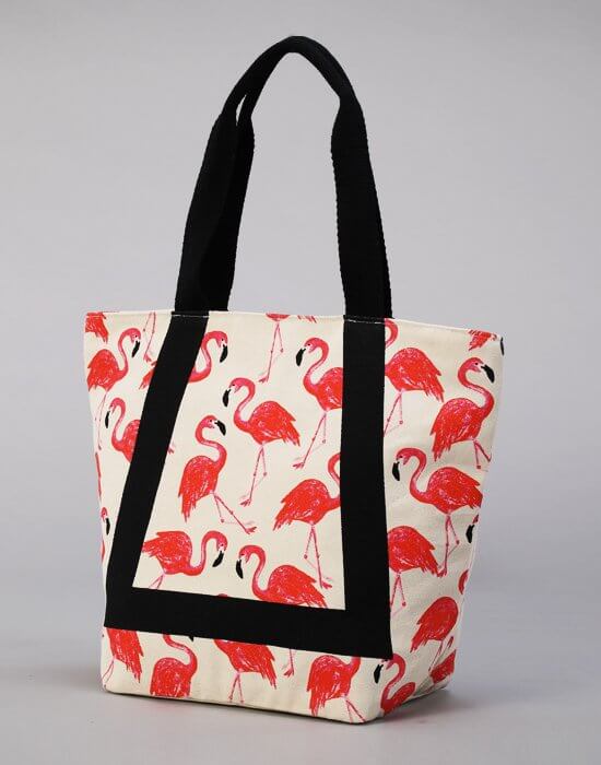 Flamingo Tote Black