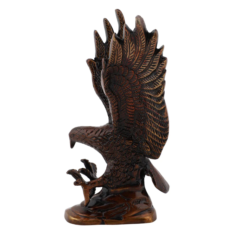 Brass Antique Eagle - Medium (Brown)