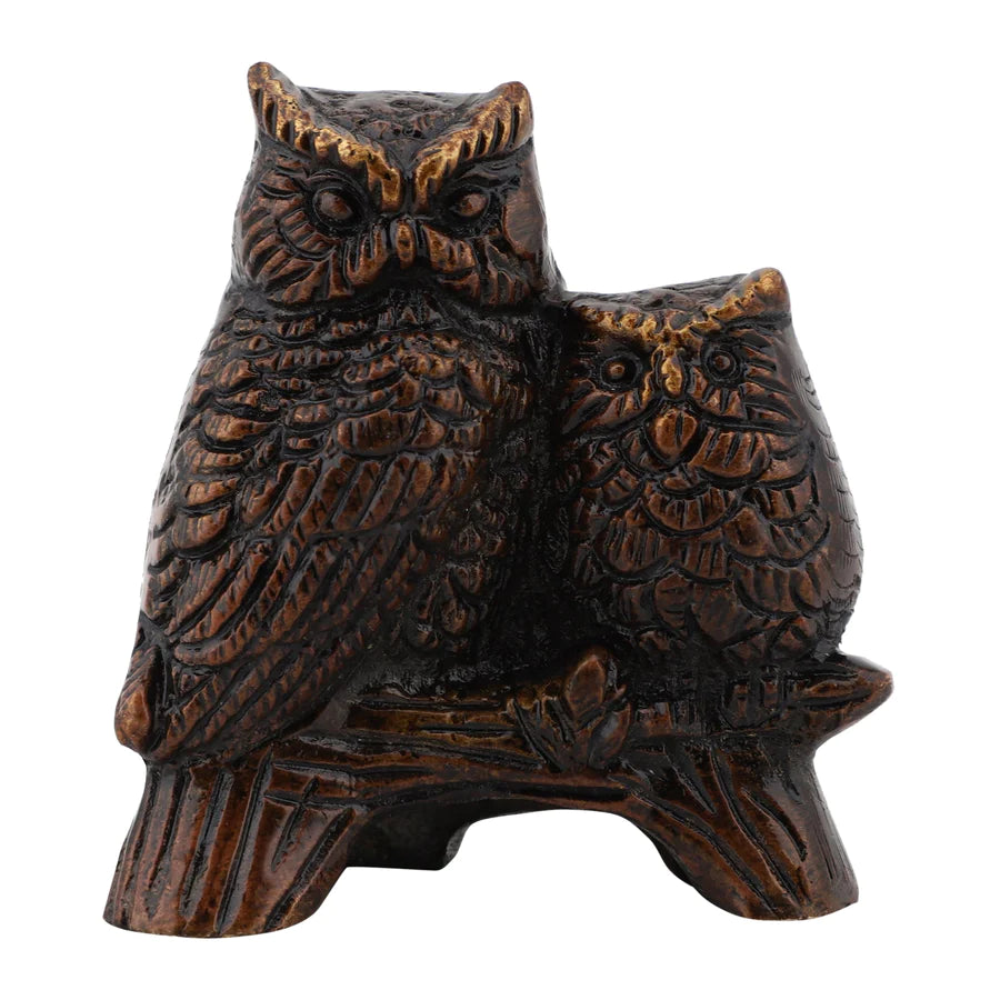 Art Brass Owl Statue (Type 6)