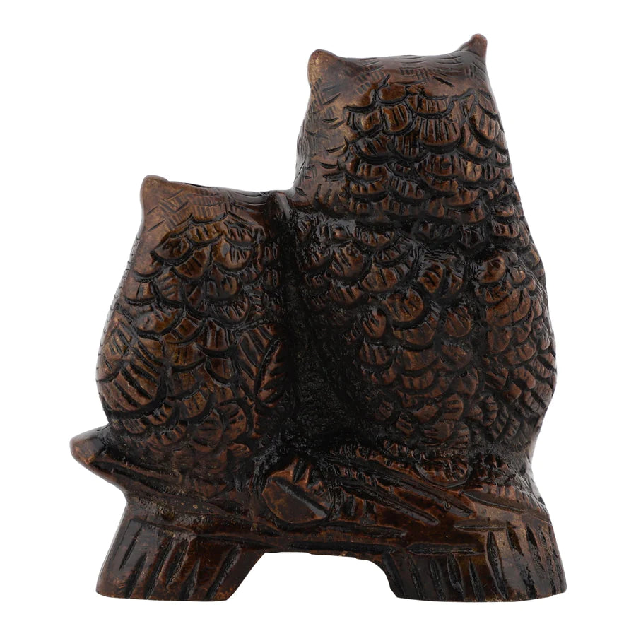 Art Brass Owl Statue (Type 6)