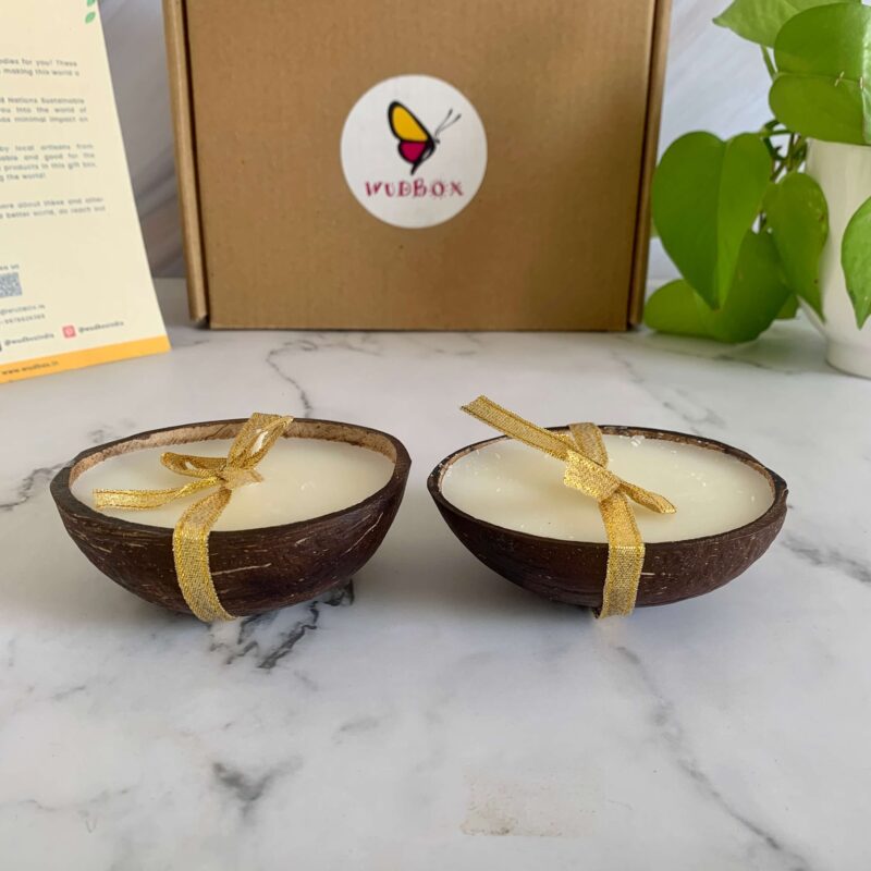 Coconut Shell Soy Candle