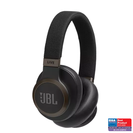 JBL Live 650BTNC - Wireless Over-Ear Noise-Cancelling Headphones