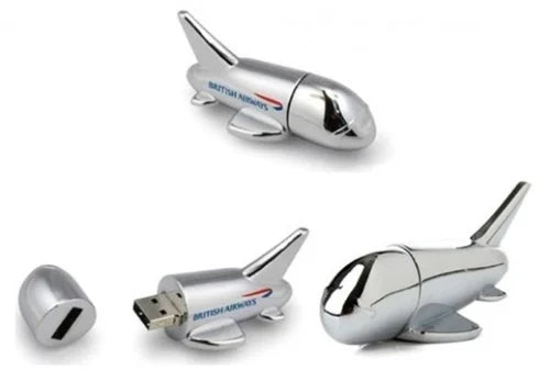 Aeroplane Shape Metal USB Pen Drive