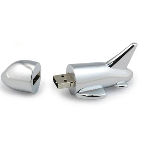 Aeroplane Shape Metal USB Pen Drive