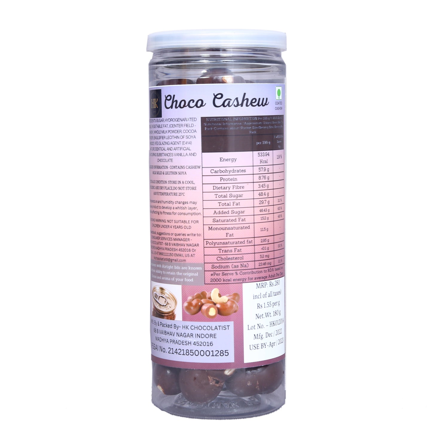 Choco Cashew Jar