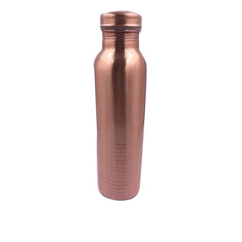 Round Copper Water Bottle