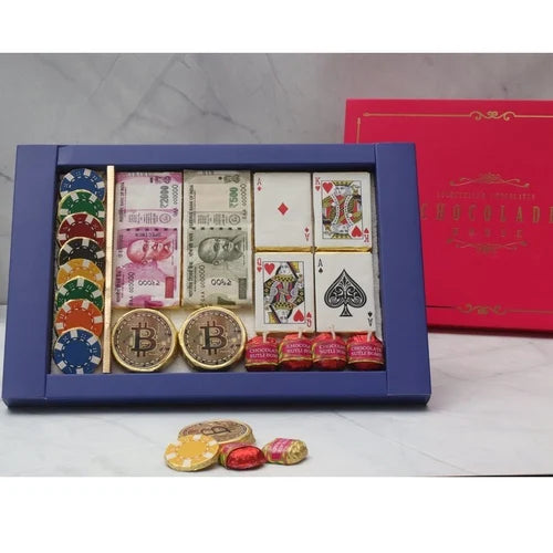 Currency Poker Chocolate Box