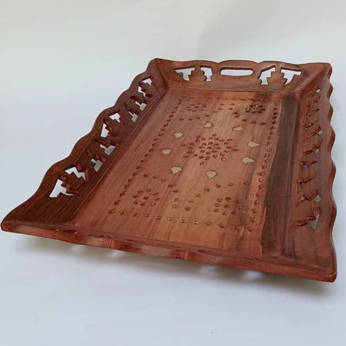Handcrafted Wooden Serving Tray