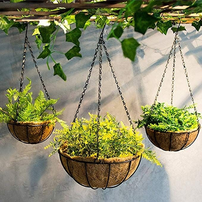 Coir Garden Hanging Round Basket