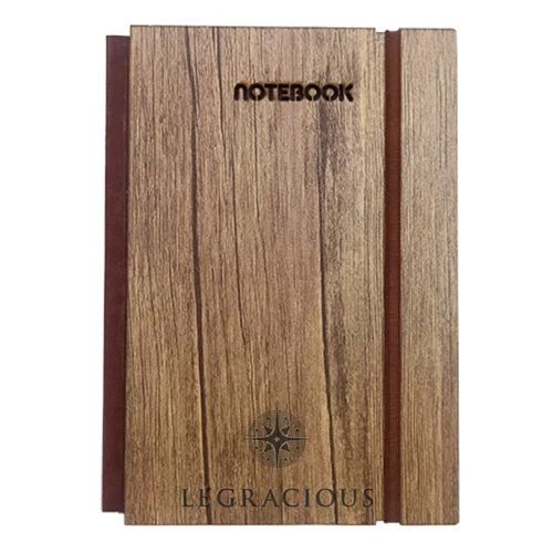 Laser Cut Wooden Diary