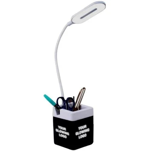 Logo Glow Table Lamp with USB Hub