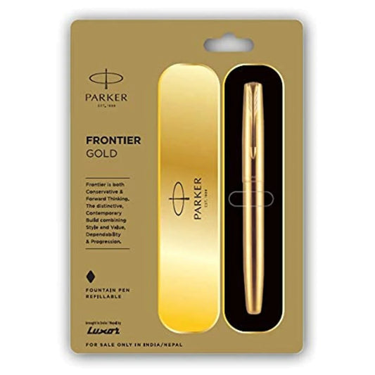 Parker Frontier Gold Fountain Pen