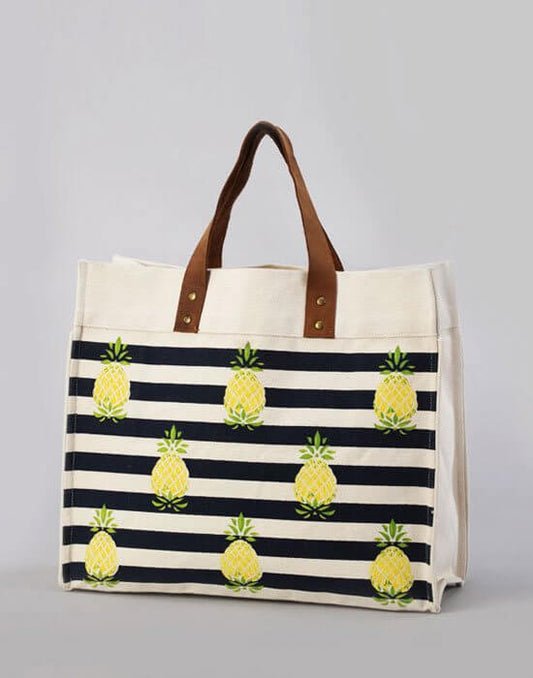 Pineapple Medium Jute Bag