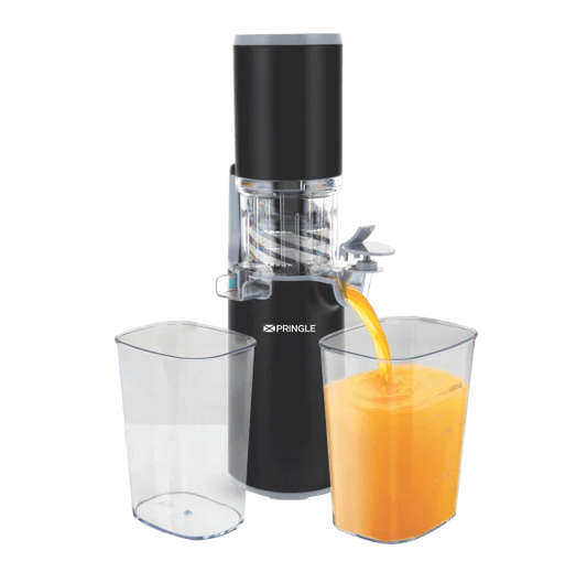 Easy Juice Cold Press Slow Juicer, Portable Slow Juicer, Compact Design, Less Oxidation, For Fresh Fruits & Vegetables, 130 W, 100% Copper Winding Motor