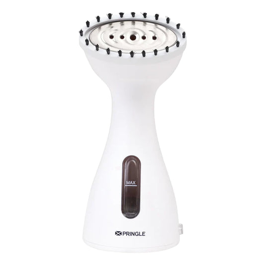 Pringle GS106 Portable Handheld Garment Steamer Handy Steam-600W With Detachable Fabric Brush & 160 Ml Capacity, - Color- Assorted