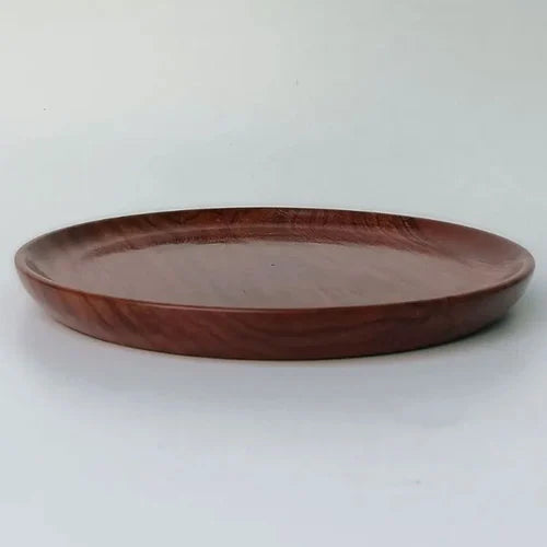 Round Serving Wooden Platter