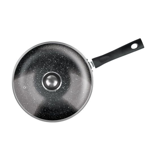 Royal Omega Non-Stick Fry Pan 260MM With Glass Lid Induction Base