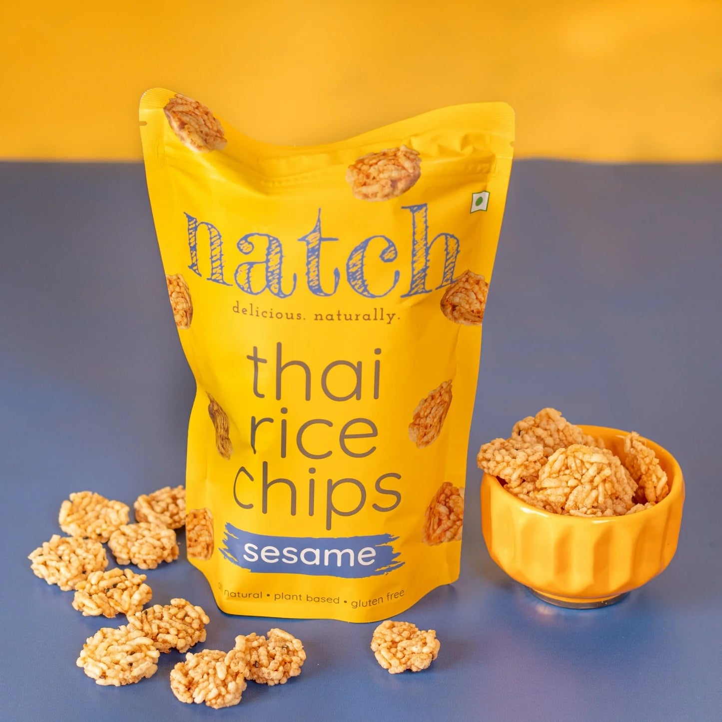 Thai Rice Chips - sesame