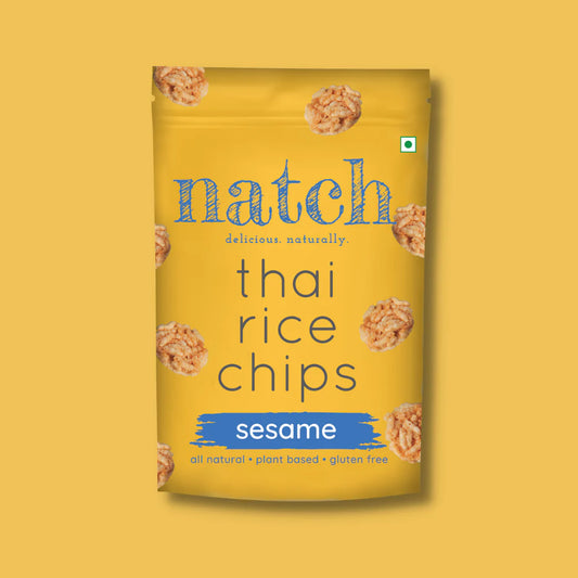 Thai Rice Chips - sesame