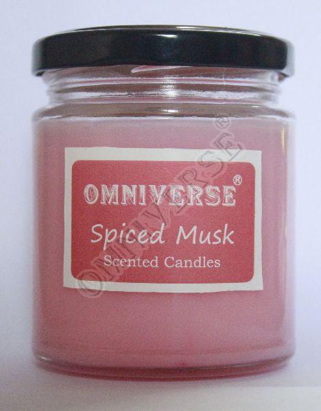 Spiced Musk Scented Candle