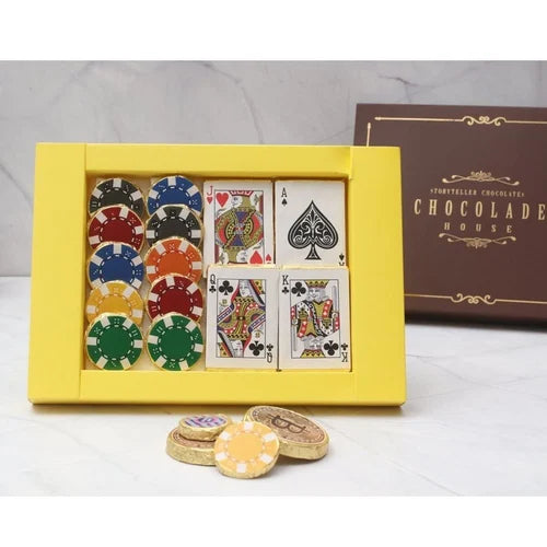 Currency Poker & Cards Chocolate Box