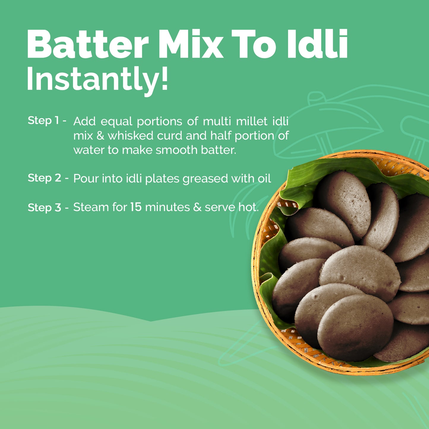Multi Millet Breakfast Mixes | Idli Mix & Dosa Mix  Combo Pack