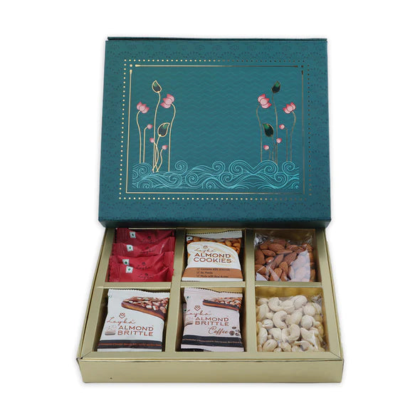 Box with Dry Fruits & Choco Nut Delicacies