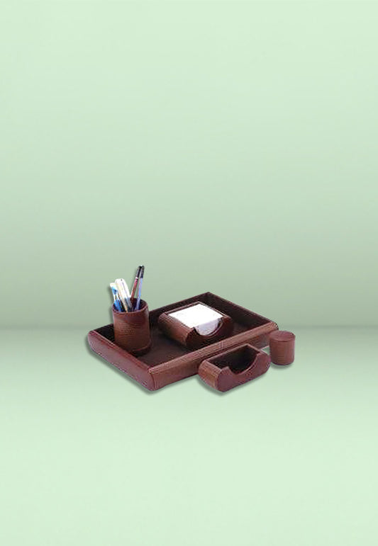 Slipbox, pen stand, visiting card holder, paper weight box