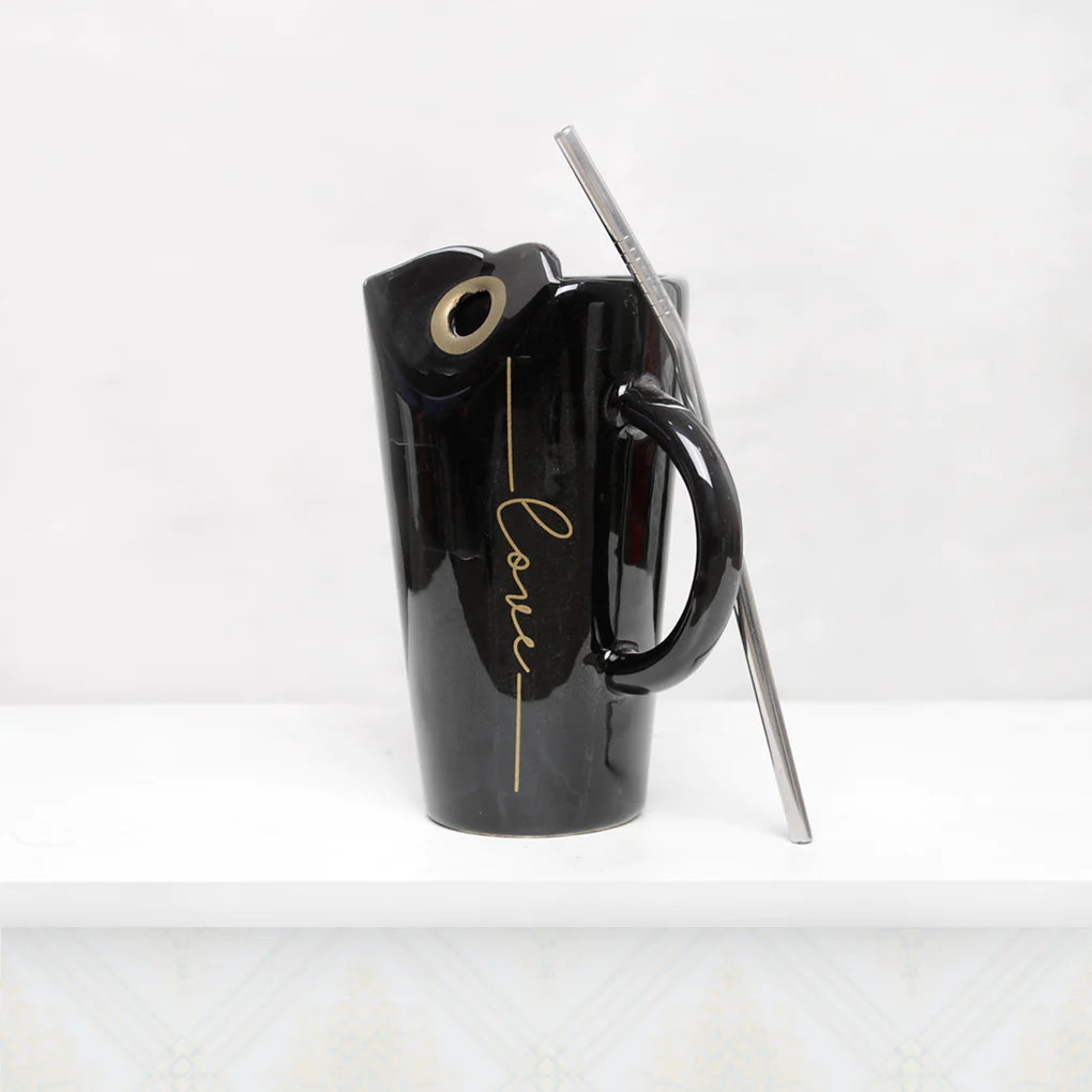 Black Sipper Coffee Mug