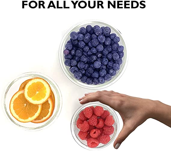 Glass Food Storage Container with Break Free Detachable Lock