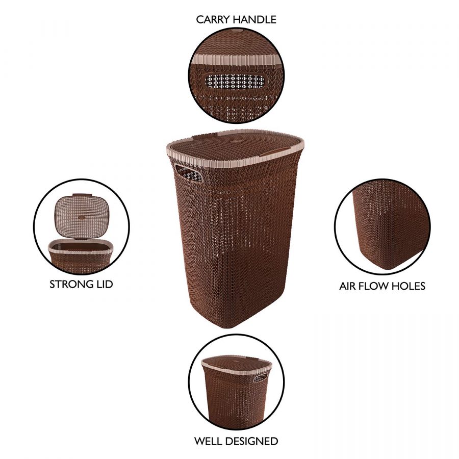 Creta Plastic Laundry Basket
