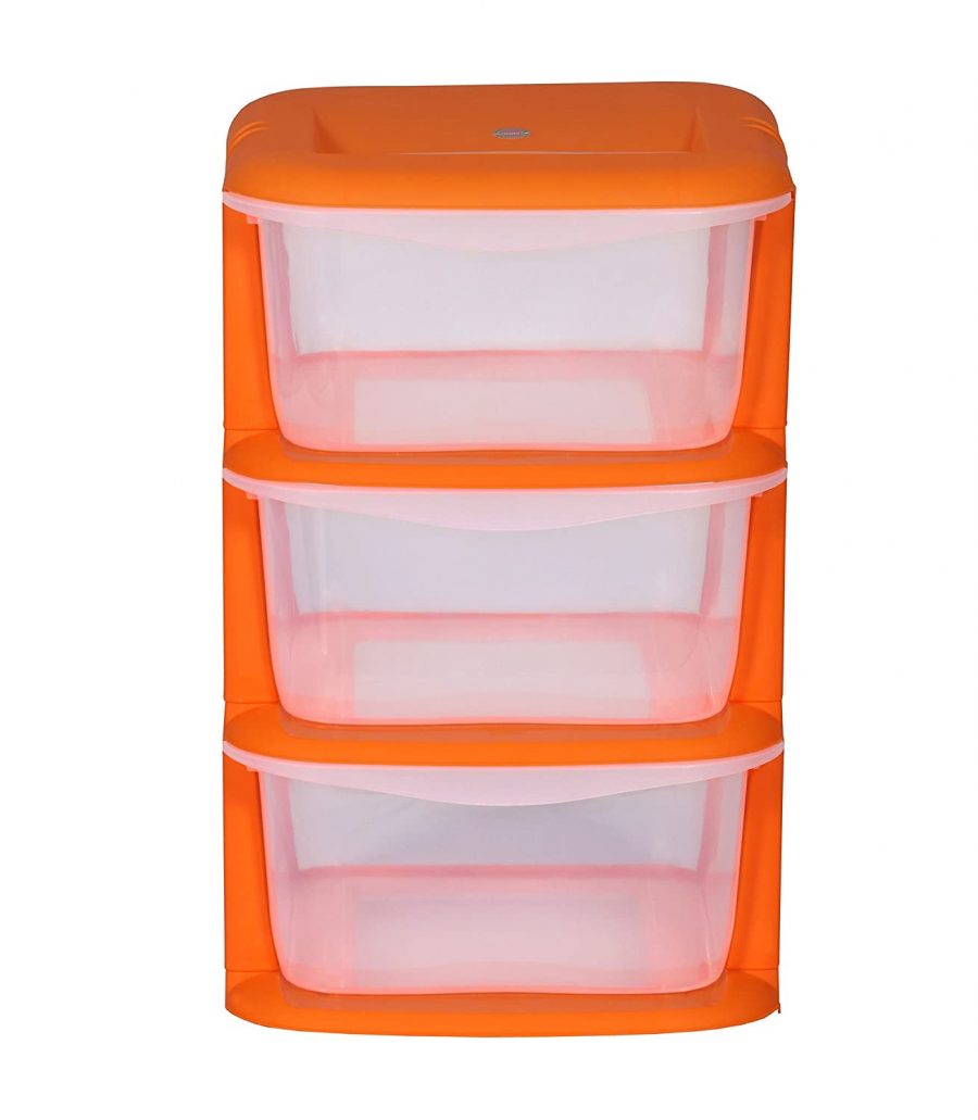 Cuboid Storage Unit, 3/4 Drawers