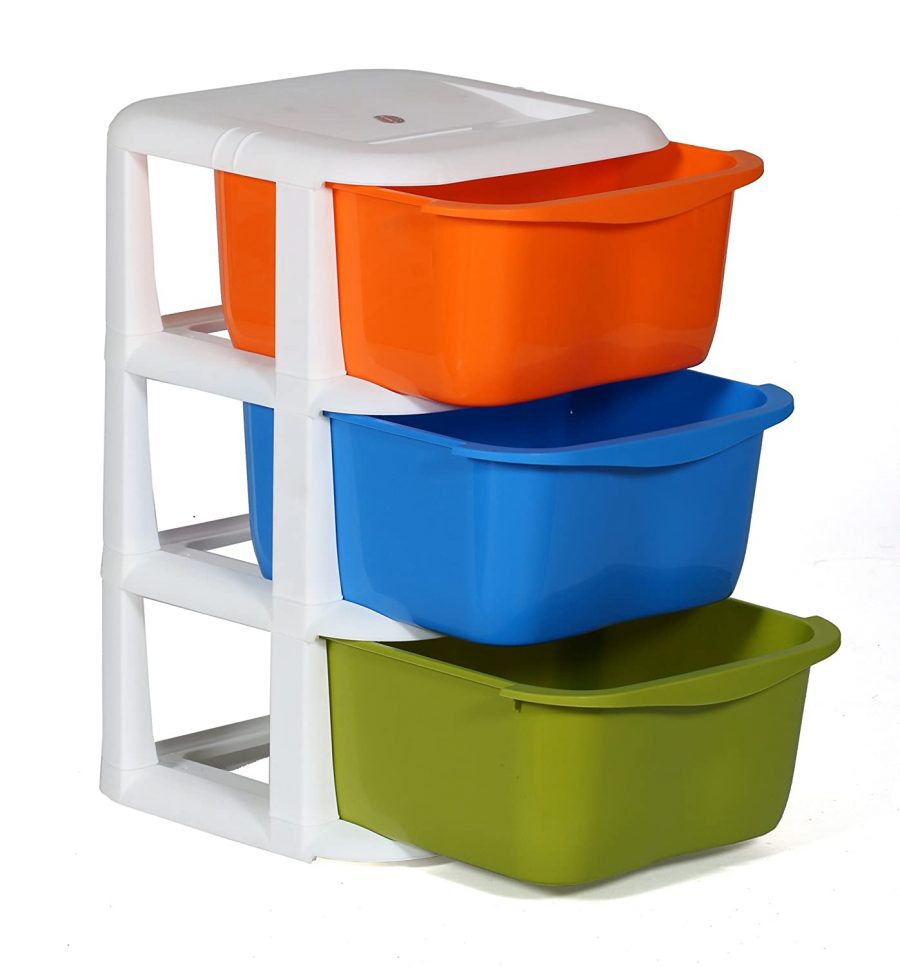 Cuboid Storage Unit, 3/4 Drawers
