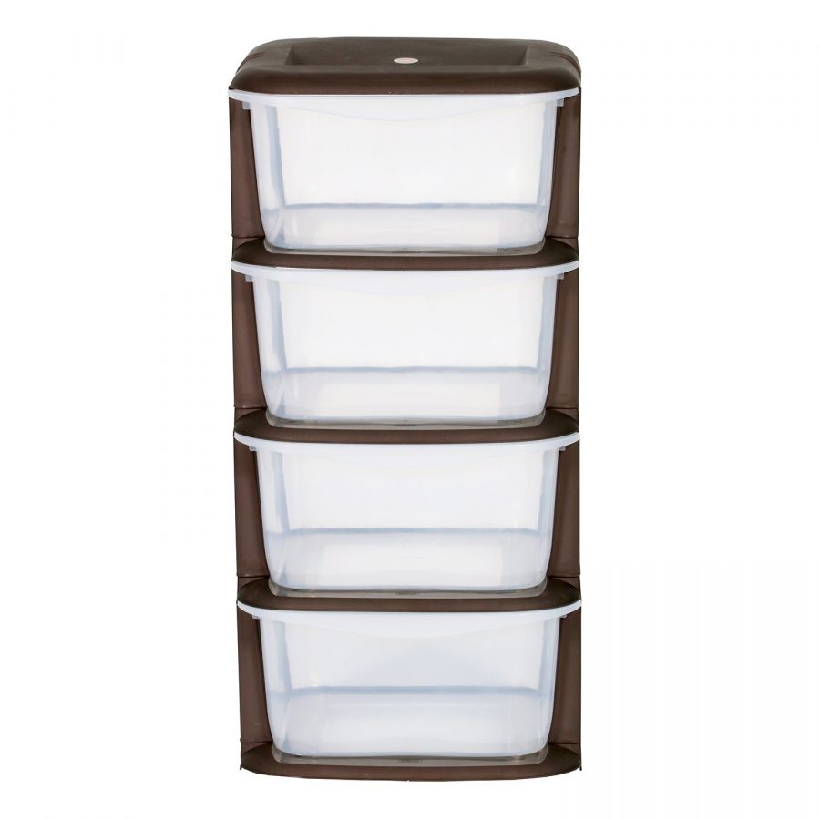 Cuboid Storage Unit, 3/4 Drawers