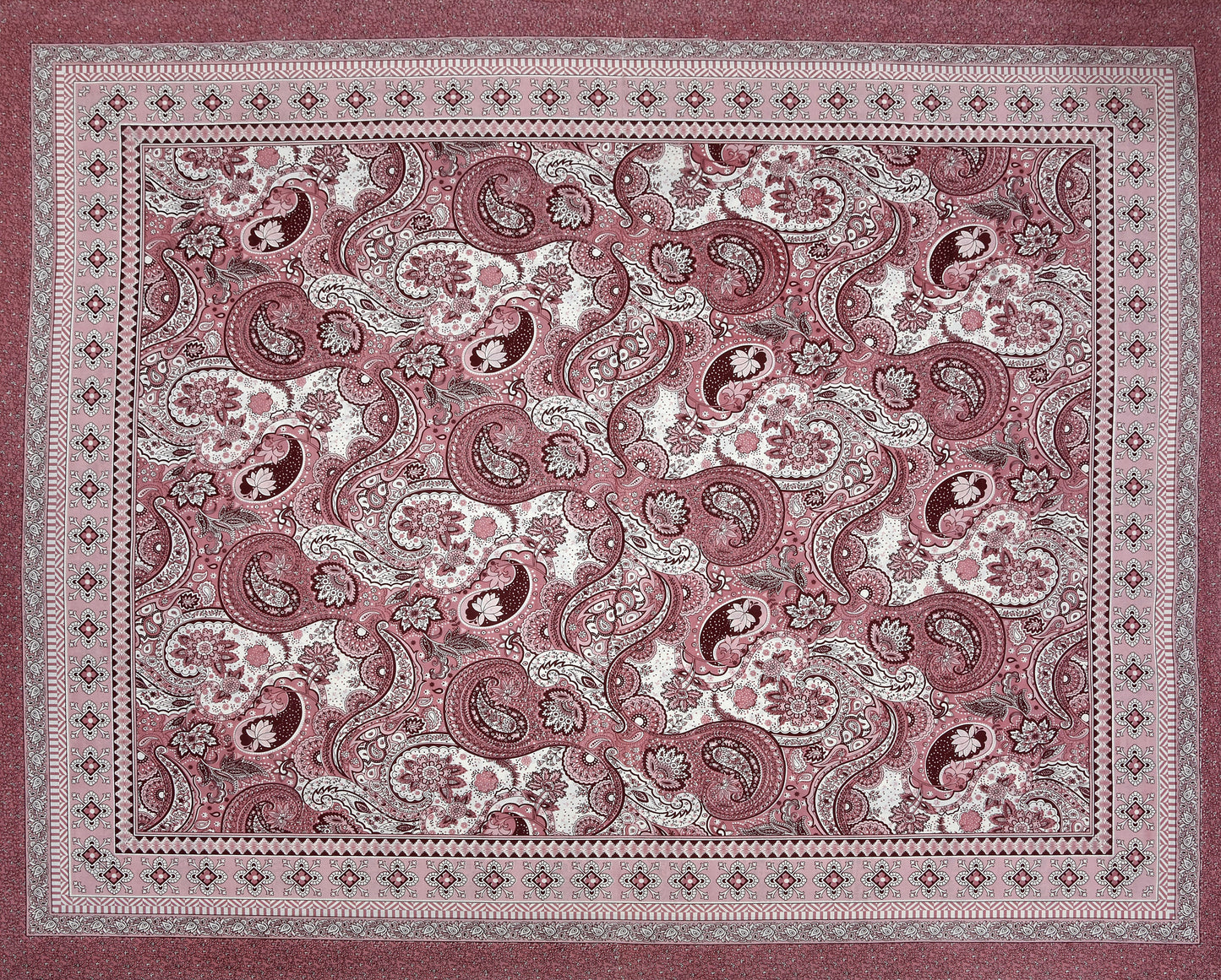 Rajasthani Jaipuri Sanganeri Print Double Bedsheet