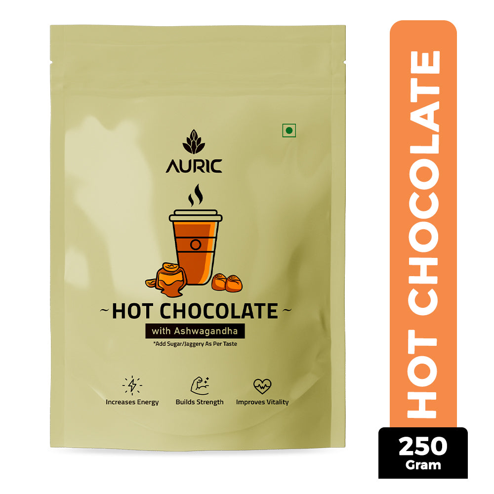 Auric Hot Chocolate with Ashwagandha 250 GMS