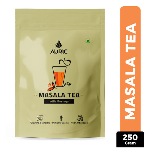 Auric Kadak Moringa Masala Tea 250 Gms | 125 cups