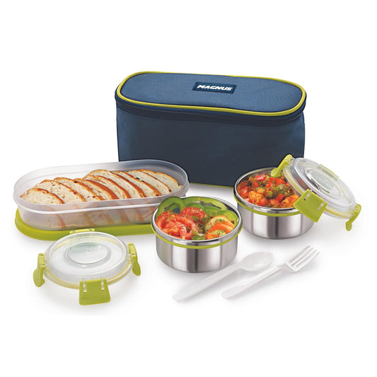 3 Airtight & Leakproof Stainless Steel Lunch Box