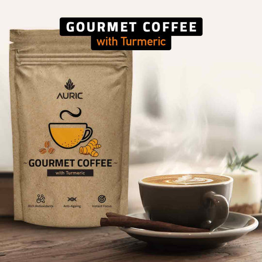 Auric Curcumin Rich Turmeric Gourmet Coffee 200 Gms