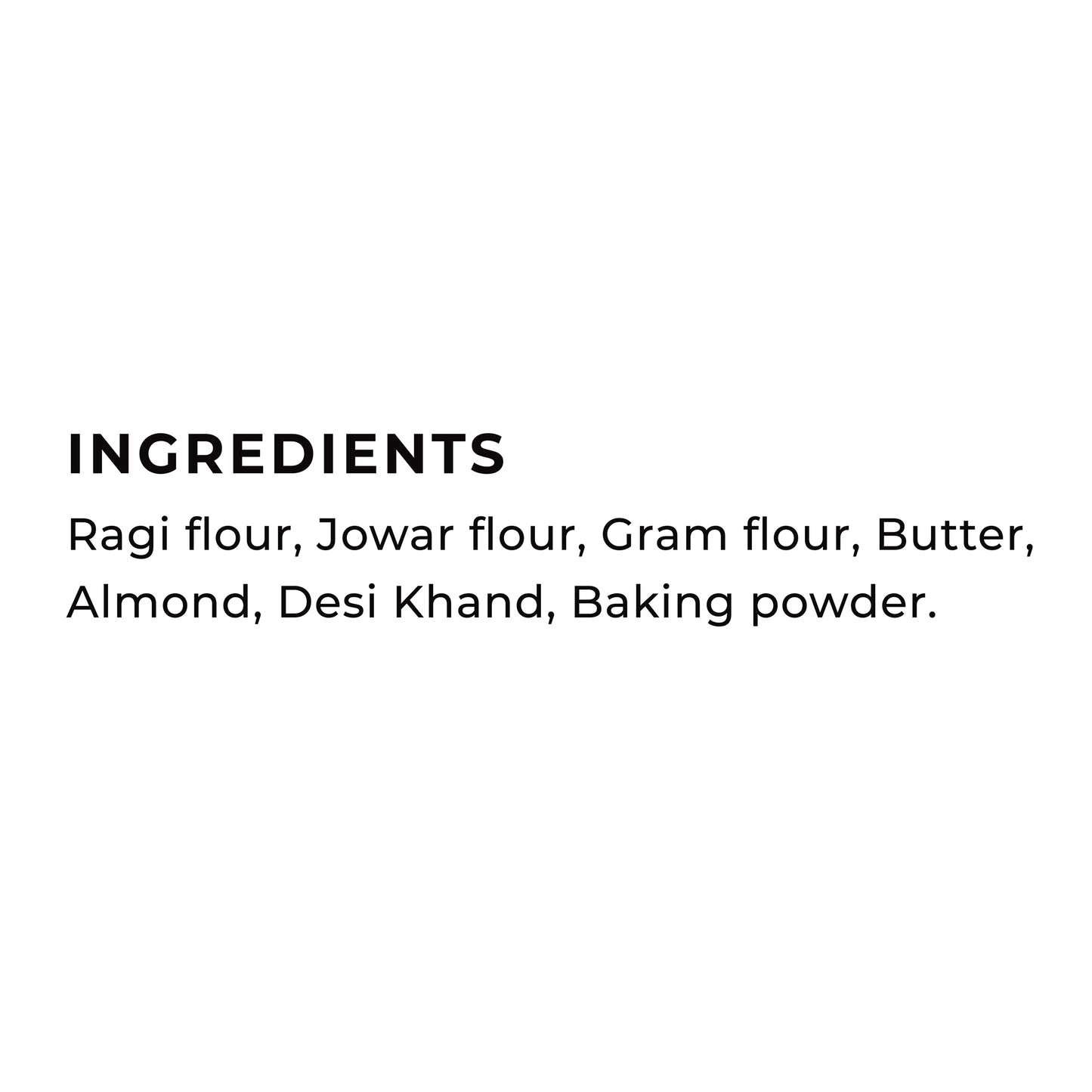 Millet Ragi Cookies