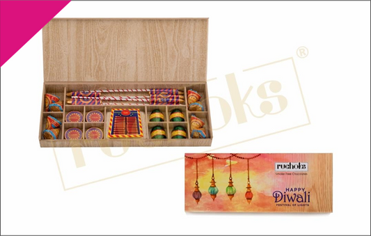 Premium Diwali Cracker in wooden