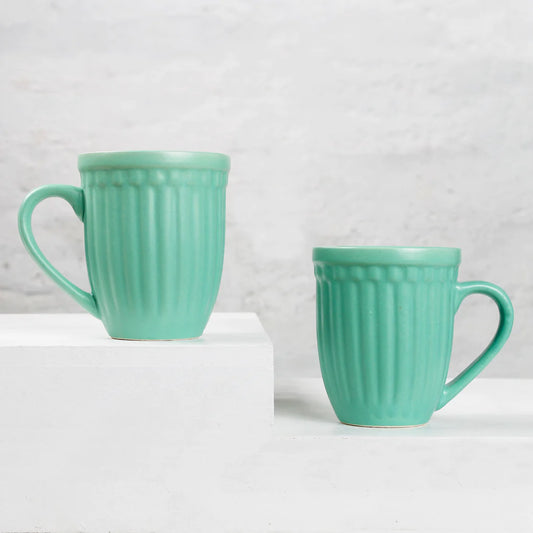 Glam Matte Sea Green Mug