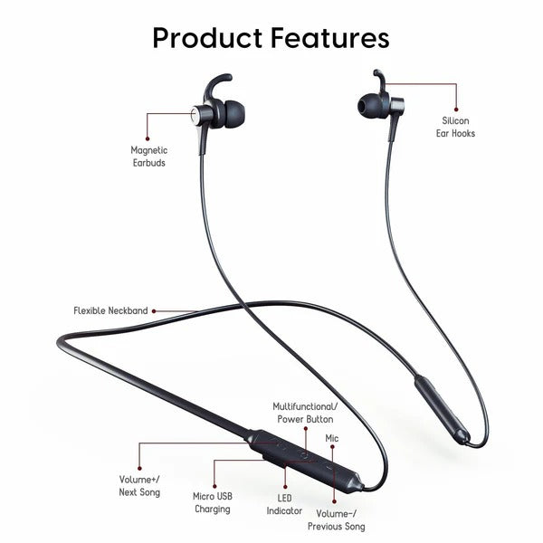 Wireless Bluetooth Earphones with Voice Assistance Enabled