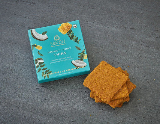 Coconut Curry Thins - Gluten Free