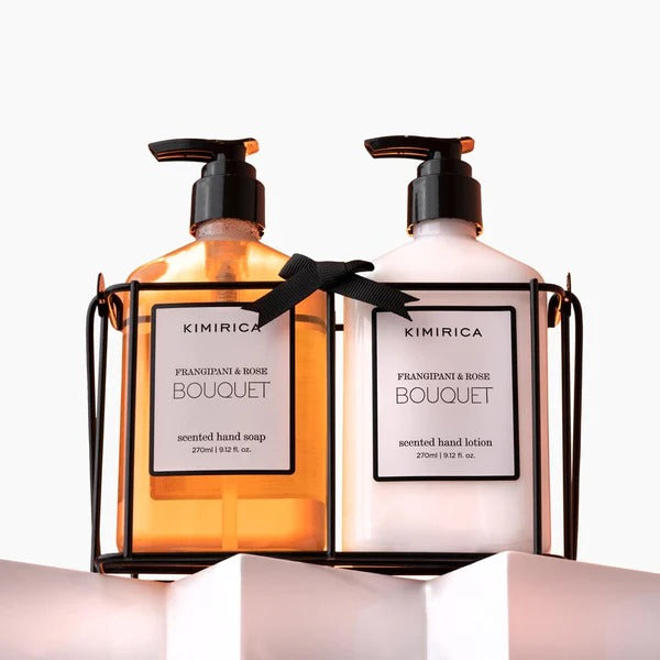 BOUQUET HAND WASH & HAND LOTION CADDY SET 270 ML